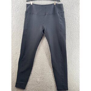 Constantly Varied Gear Textured Black High-Waist Leggings  Size XXL